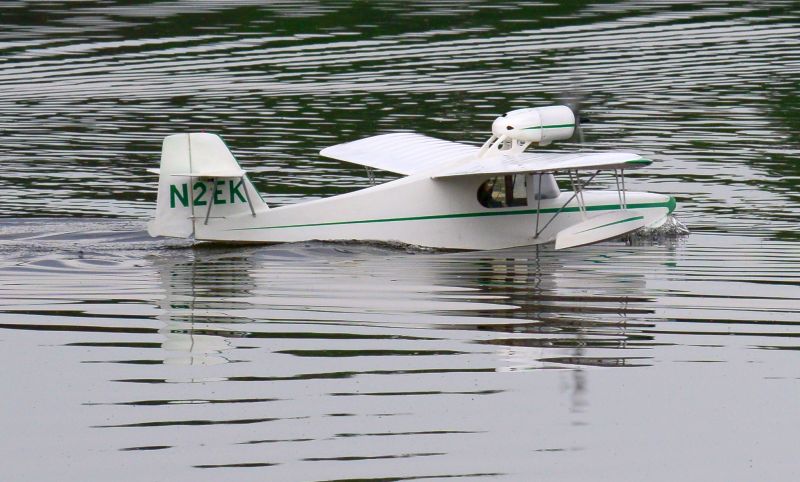 MIL 1416 Model Wasserflugzeuge Auf Dem Haidhofsee