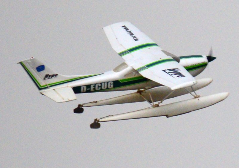 MIL 1437 Model Wasserflugzeuge Auf Dem Haidhofsee