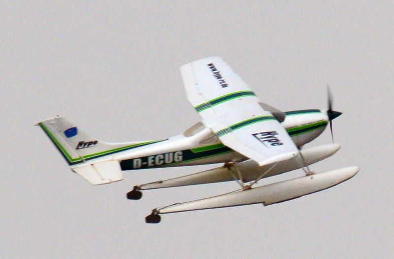 MIL 1438 Model Wasserflugzeuge Auf Dem Haidhofsee