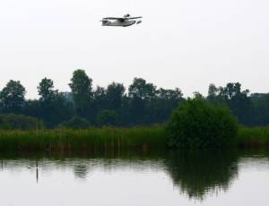 MIL 1402 Model Wasserflugzeuge Auf Dem Haidhofsee
