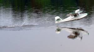 MIL 1403 Model Wasserflugzeuge Auf Dem Haidhofsee