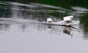 MIL 1413 Model Wasserflugzeuge Auf Dem Haidhofsee