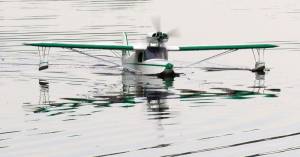 MIL 1429 Model Wasserflugzeuge Auf Dem Haidhofsee