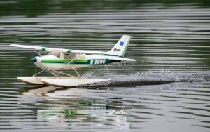 MIL 1448 Model Wasserflugzeuge Auf Dem Haidhofsee
