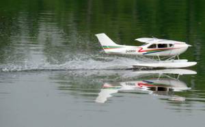 MIL 1455 Model Wasserflugzeuge Auf Dem Haidhofsee